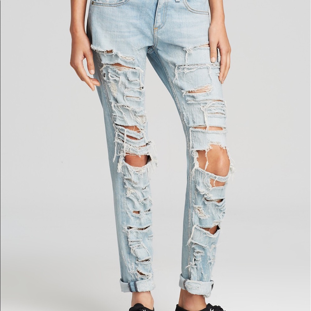 rag & bone the dre slim boyfriend in thrasher